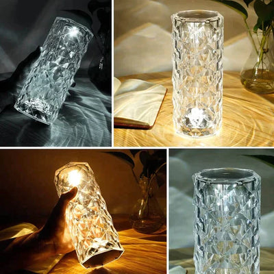 Crystal Table Touch Lamp